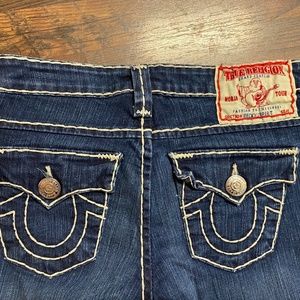 **SOLD!! True Religion women's jeans Becky Super T